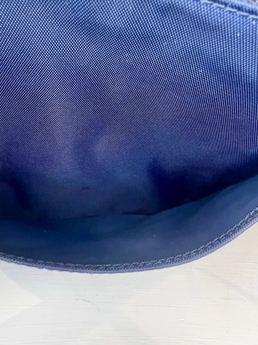 Marc Jacobs EUC Navy Nylon Biker Crossbody Bag with Gold Hardware - Picture 8 of 13